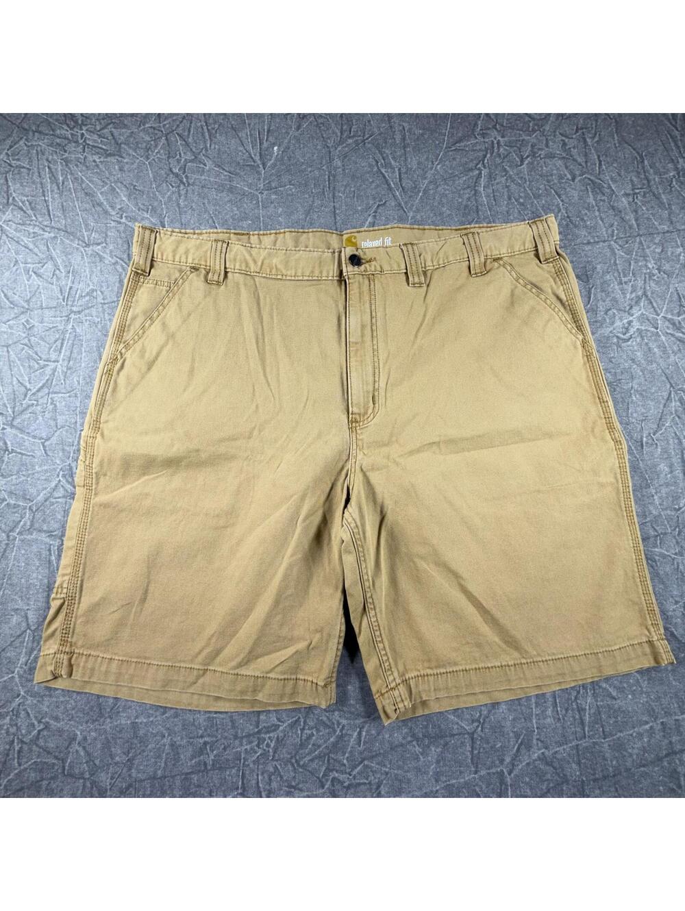 Carhartt Shorts Men's 44 Brown Relaxed Fit